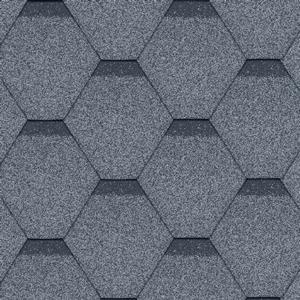 gonty bitumiczne Standard Rock Hexagonal Szary