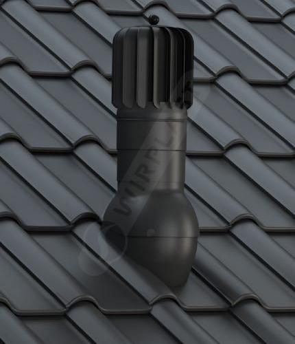 T59 dachówka ceramiczna czarna