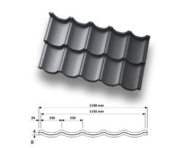 Dachówka Panelowa Metrum Panel