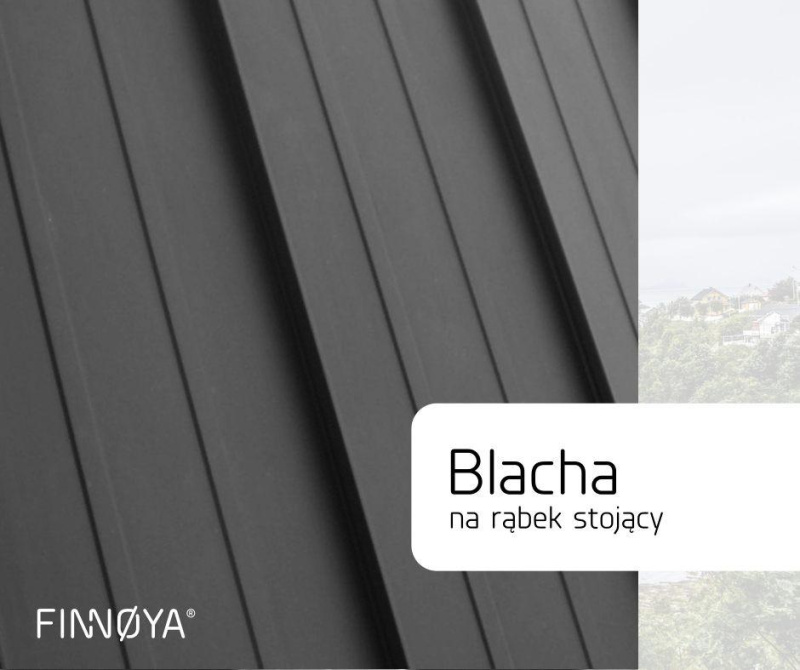 Blacha na rąbek stojący