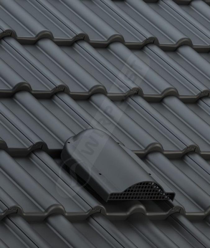 P60 dachówka betonowa czarna